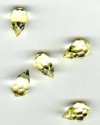5 10x6mm Preciosa Medium Yellow Tear Drops